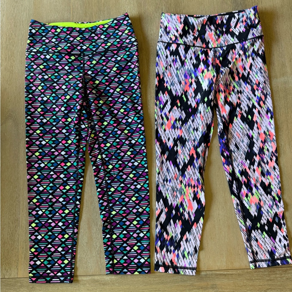Victoria's Secret Teal Abstract Leggings